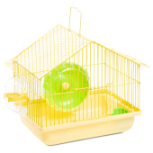 Triol Клетка для мелких животных, YD260Y эмаль, желтая, 22,5*17*21,5 см