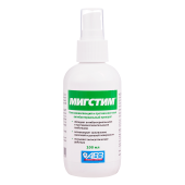 АВЗ Мигстим Антисептический ранозаживляющий препарат для кошек и собак, 100 мл