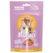 Molina Лакомство для собак мелких пород Куриный хворост, 50 г