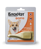 Астрафарм БлохНэт Форте капли на холку против клещей и блох для щенков и собак от 5 до 10 кг, 1 мл