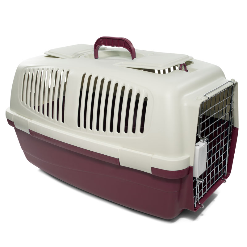 Triol Переноска для животных c металлической дверцей "Спутник" L, 620*390*380 мм, серия TRAVEL