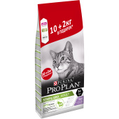 Pro Plan Sterilised, АКЦИЯ, для кастрированных и стерилизованных кошек, с индейкой и курицей, 10+2 кг