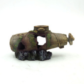 Китай Aquanimal Грот "Подводная лодка" 20*7*10 см