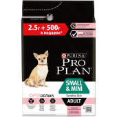 07613035887701_C1N2_Pro Plan Dog Small Mini Adult SENSITIVE SKIN Salmon 3kg_43752802