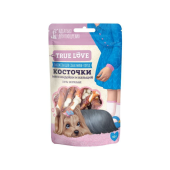 Грин Кьюзин Лакомство для собак TRUE LOVE : КОСТОЧКИ мясо утки и кальций, 50 гр