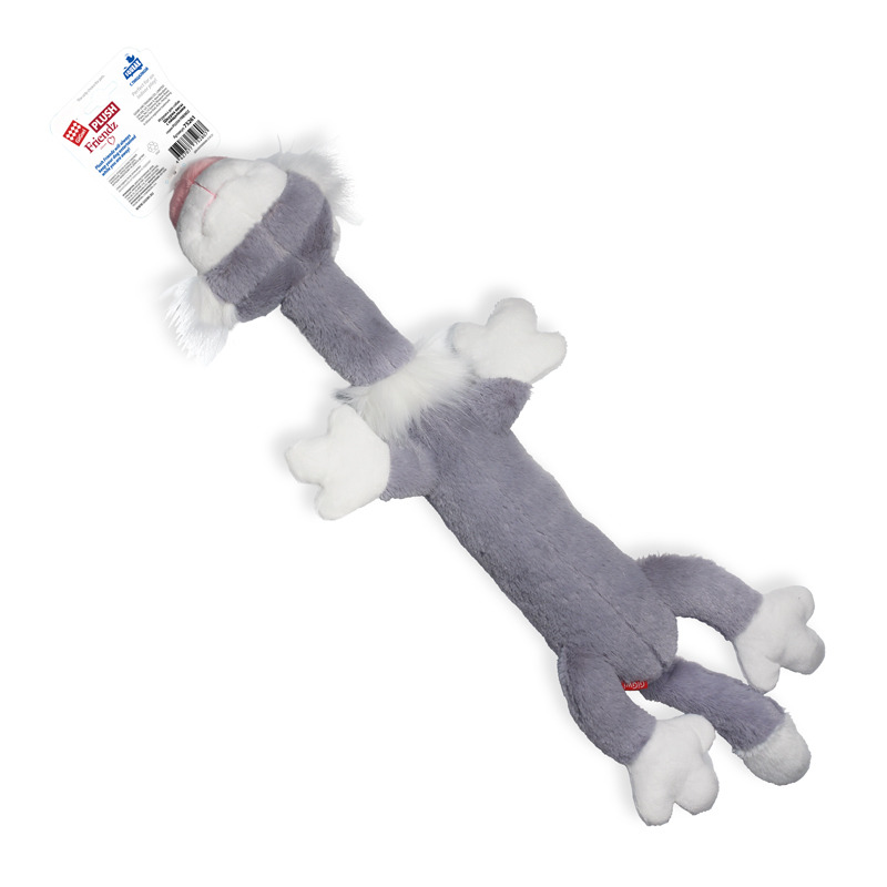 GiGwi Игрушка для собак Кот с пищалками 63см, серия PLUSH FRIENDZ