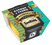 ZOORING Нежное рагу в желе по-фламандски Курица и Тунец, 75 г 