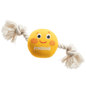 Triol Игрушка для собак мягкая "Румяный колобок", 85мм/250мм