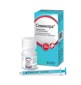 Россия Раствор Семинтра для кошек, 30 мл