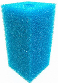 Россия Губка прямоугольная крупнопористая СИНЯЯ Турбо №9, 8х8х16 см
