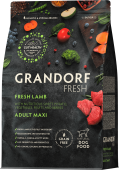GRANDORF FRESH Dog Adult MAXI Свежее мясо ягненка с бататом для собак крупных пород