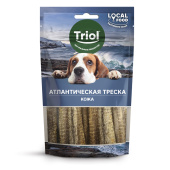 Triol Лакомство для собак "Кожа атлантической трески", 40г LOCAL FOOD 