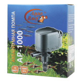 Aqua Reef Помпа-циркулятор AP-1000, на 100-200 л, 12Вт, 1000 л/ч, h 80 см, черный