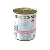 Best Dinner ВетПрофи Консерва для собак GastroIntestinal Low Fat птица 340г
