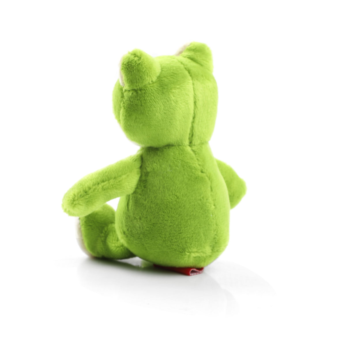 GiGwi Игрушка для собак Лягушка с пищалкой 10см, серия PLUSH FRIENDZ