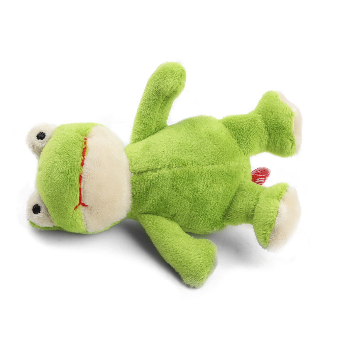 GiGwi Игрушка для собак Лягушка с пищалкой 10см, серия PLUSH FRIENDZ