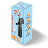 Aqua Reef Помпа-фильтр AF - 300, на 20-30 л, 3 Вт, 300 л/ч, черный