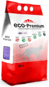 ECO Premium Лаванда комкующийся древесный 20 л. 7,6 кг
