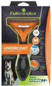 Furminator M для средних собак с короткой шерстью