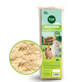 Triol опилки для грызунов и кроликов "Стандарт", 20 л, серия LITTLE VILLAGE