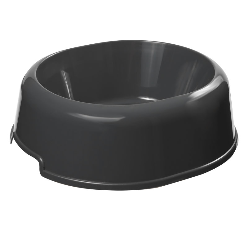 Gamma Миска пластиковая "Мармелад", серая, 0,45л