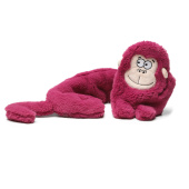 GiGwi Игрушка для собак Обезьяна шуршащая с пищалкой 55/65см, серия CATCH & FETCH