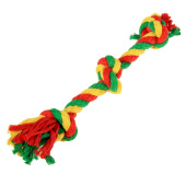Dental Knot Doglike Грейфер канатный 3 узла малый (Красный-желтый-зеленый)