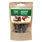 Triol Лакомство веточки яблони для грызунов, 40г, Тriol Standard