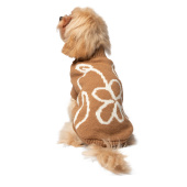 Gamma Свитер для животных "Амелия" L, бежевый, дл.изделия по спине 35см