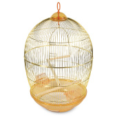 Triol Клетка 480G для птиц круглая, золото, d480*765мм