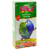 Алиса Зерносмесь "Для попугаев + минералы 450 г