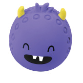 Triol Игрушка для собак из латекса "Фиолетовый монстрик с рожками", 69мм, серия HORROR