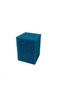 Россия Губка прямоугольная крупнопористая СИНЯЯ Турбо №10, 10х10х14 см