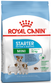 Royal Canin Mini Starter, сухой корм для щенков в период отъема до 2 месяцев, для беременных и кормящих сук,