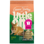 Little One "Зеленая долина" Корм для кроликов из разнотравья 750 г + Колокольчик 24 г