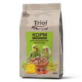 Triol Корм для волнистых попугаев с фруктами, 450г, Original