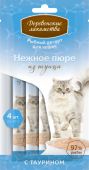 Деревенские лакомства Для кошек, Нежное пюре из тунца 40 г