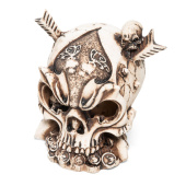 Laguna AQUA Грот "Череп со стрелами", 9,5*8,7*8,8 см