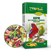 Triol Standart для мелких и средних попугаев с фруктами 500 г