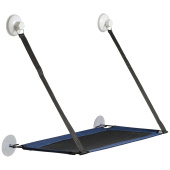 V.I.Pet Гамак на окно для кошек (синий)