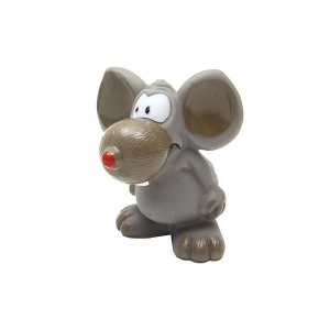 Каскад "Мышь забавная" резиновая 11 см