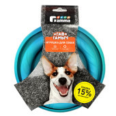 Gamma Набор игрушек для собак «Летающий диск и кольцо», (диск 220мм, кольцо 180мм) ГАВ ГАМЫЧ