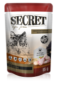 Secret Life Forse Влажный корм для кошек курица в соусе, 85 г