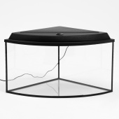 Россия Аквариум 3D Угловой+Зеркало+Крышка 30л