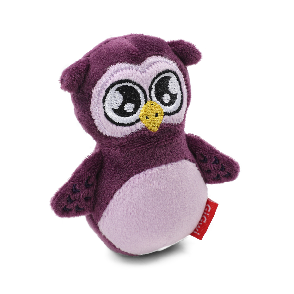 GiGwi PLUSH FRIENDZ Игрушка мягкая для собак "Сова с пищалкой", 110мм