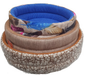 Дружок 7/1 Лежанка Круглая без подушки, 36*36*15 см