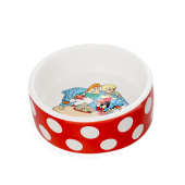 Triol СОЮЗМУЛЬТФИЛЬМ Миска для животных керамическая "Плюшки", 0.3л