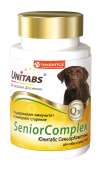 Unitabs SeniorComplex, ежедневные витамины для собак старше 7 лет с Q10, 100 таблеток