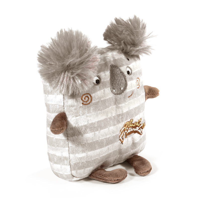 GiGwi Игрушка для собак Коала с пищалкой 16см, серия PLUSH FRIENDZ