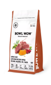 BOWL WOW Корм сухой для собак мелких пород: ягненок, индейка, рис, тыква, 150 г